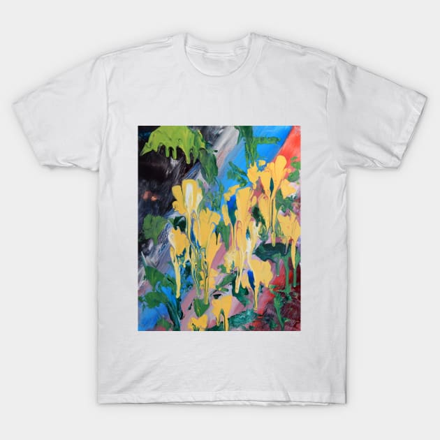 Abstract flowers T-Shirt by Vita Schagen